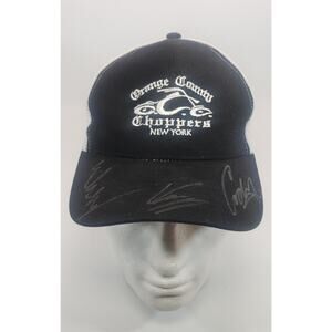 Signed Orange County Choppers Hat OCC Mikey/Cody And Rare Vinnie This Hat Is New